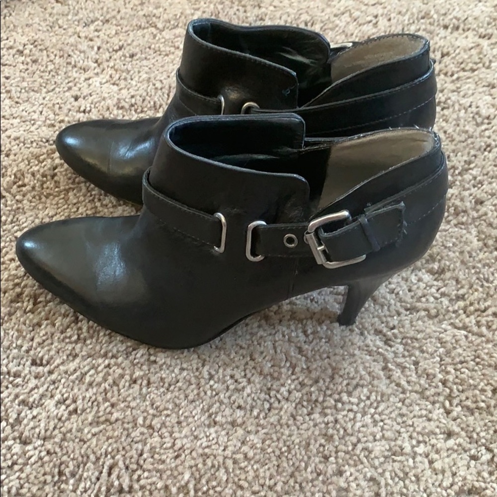 Nine West ankle heel boots